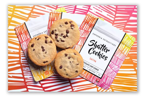 Euphoria THC Shatter Cookies 100mg