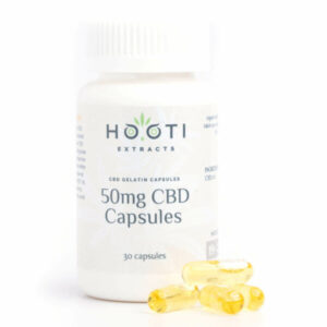 Hooti 50mg Hemp CBD Capsules
