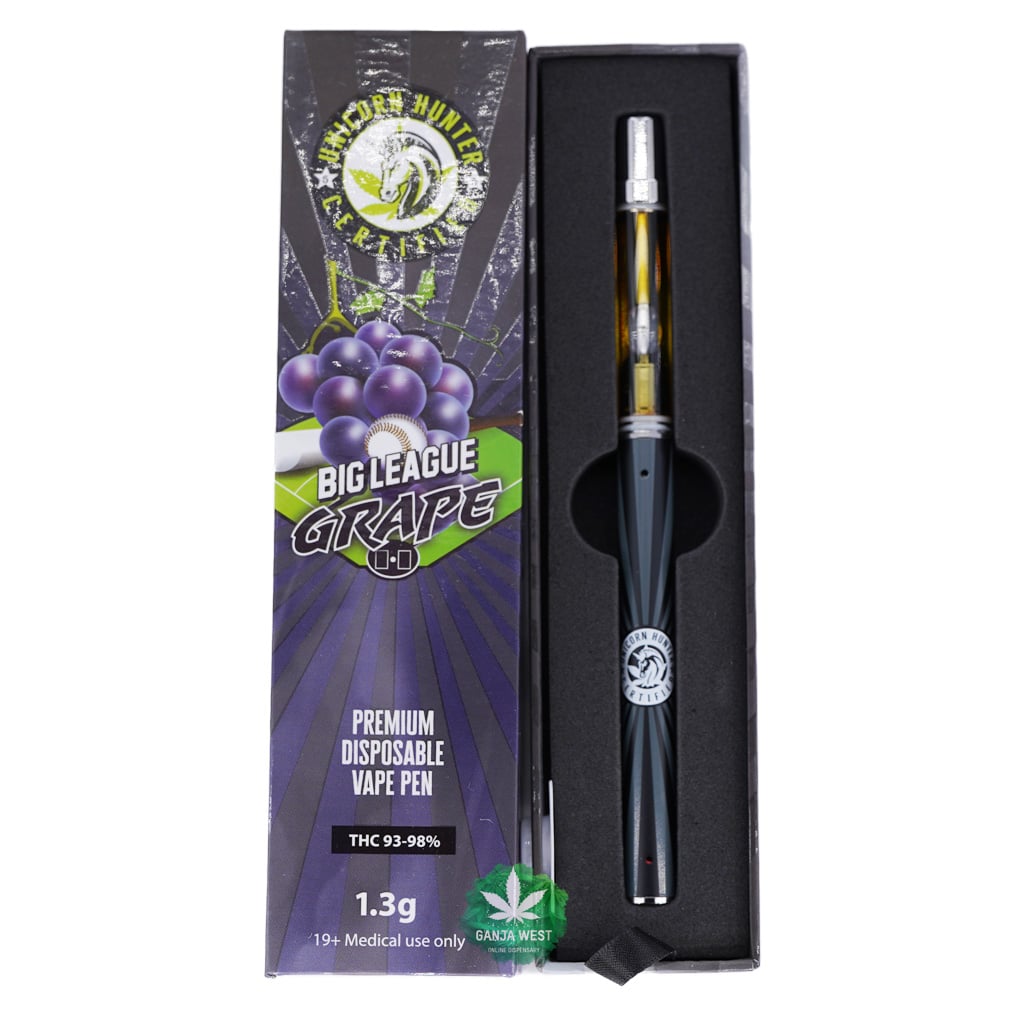 Portable Big League Grape THC Vape Cartridge – AU