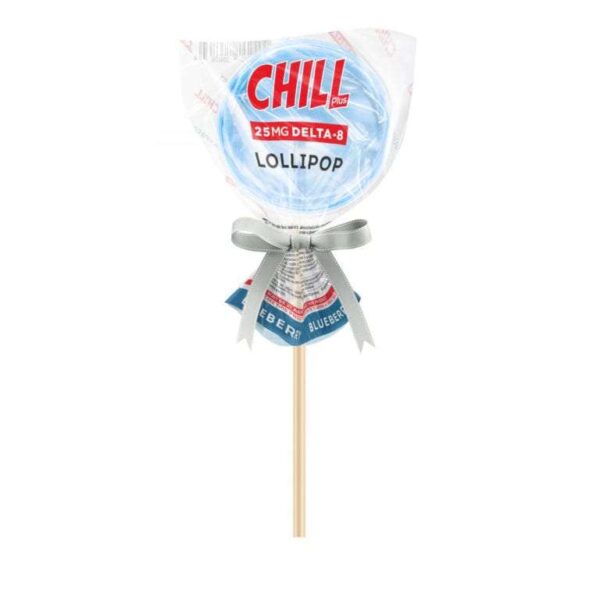 Premium Blueberry Delta 8 THC Lollipop