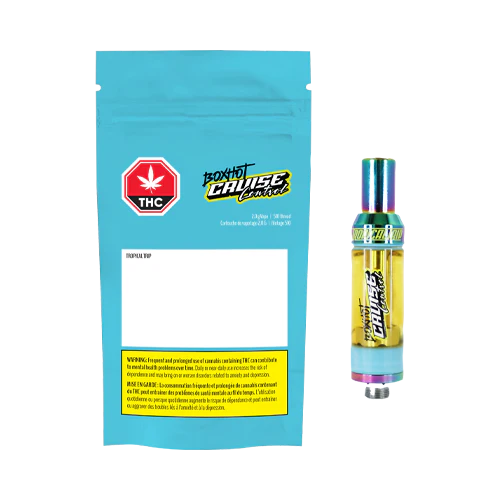 THC+CBD Vape Cartridge – BOXHOT Tropical Trip Edition